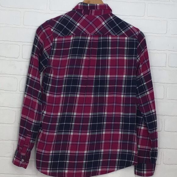 Flannel plaid Original Weatherproof checkers shirt blouse pink - Picture 7 of 12